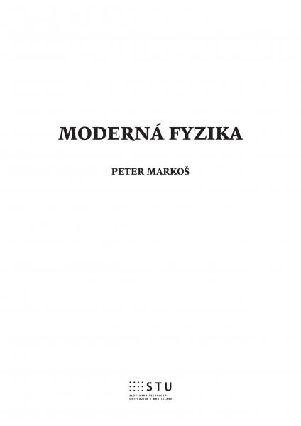 Moderná fyzika