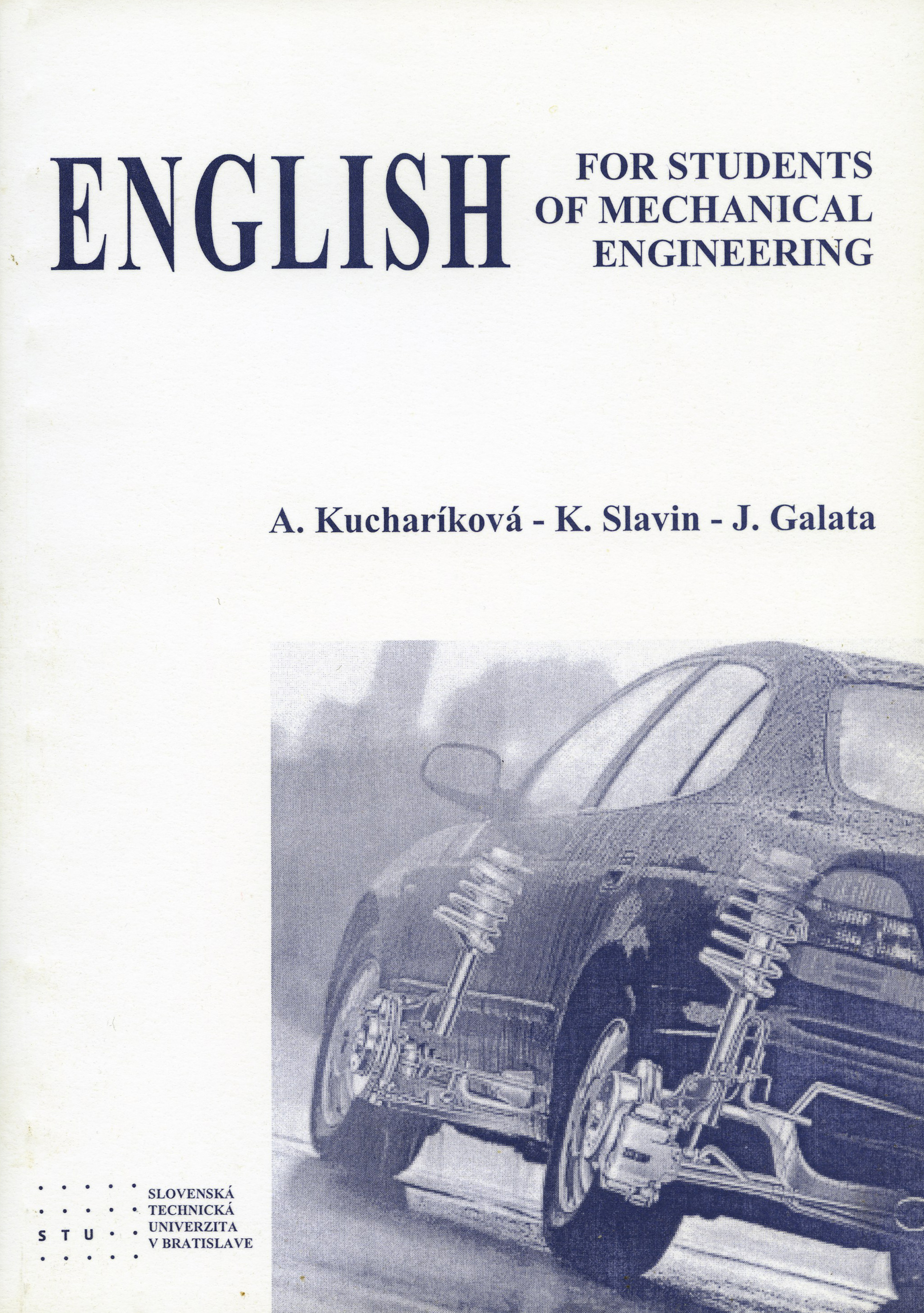 ENGLISH FOR STUDENTS OF MECHANICAL ENGINEERING