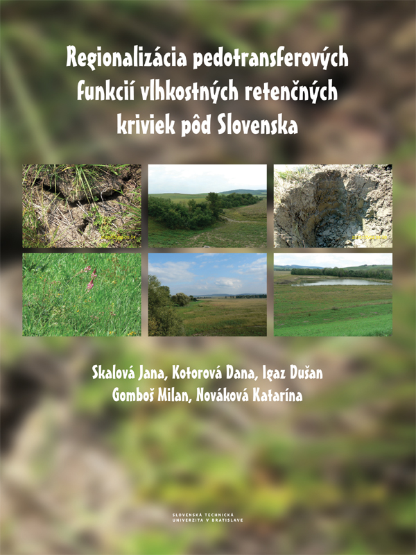 Regionalizácia predotransferových funkcií vlhkostných retenčných kriviek pôd Slovenska