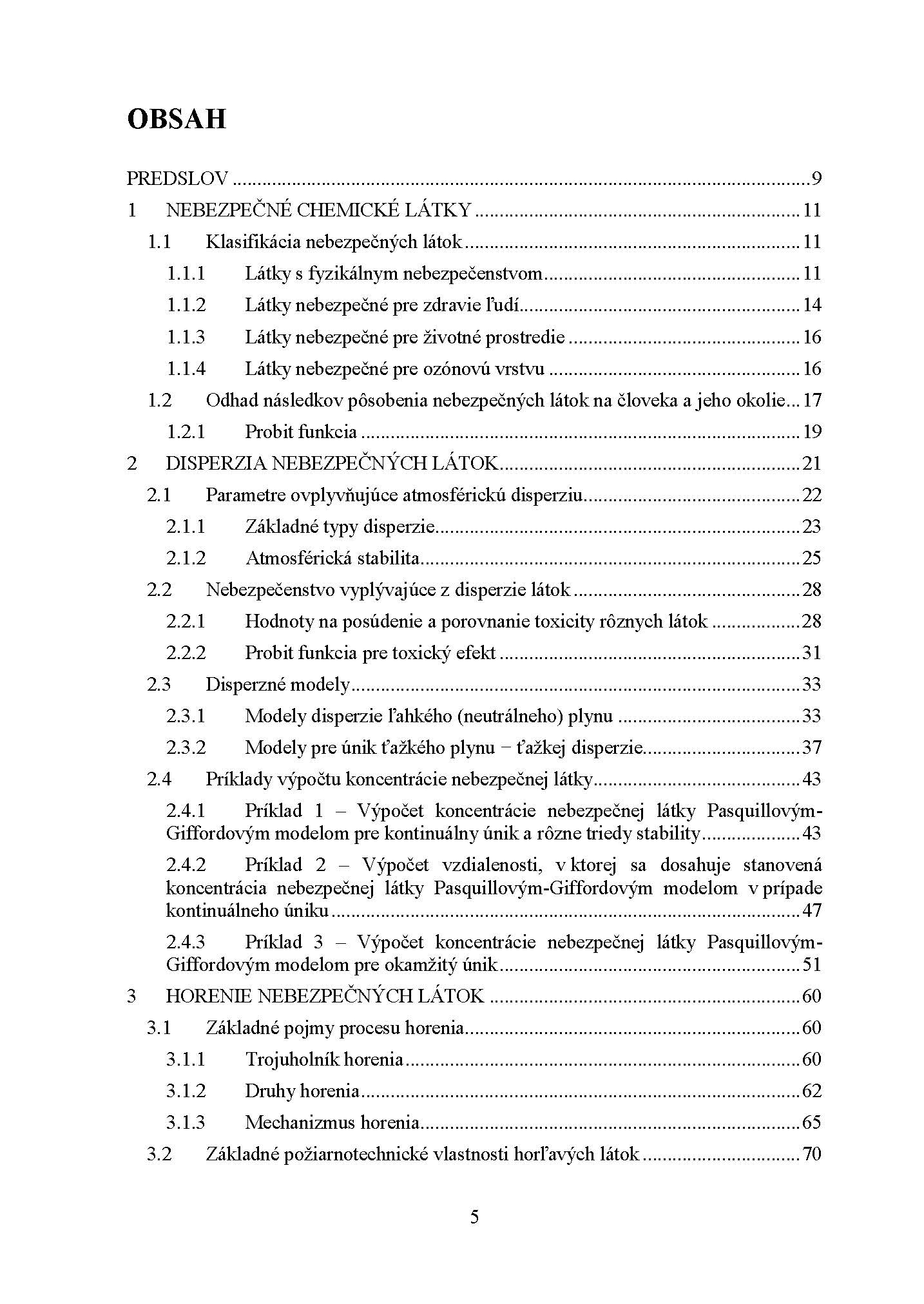 Modelovanie následkov únikov nebezpečných látok 2