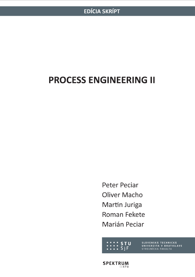 Process Engineering II