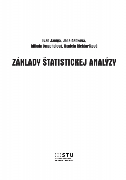 Základy štatistickej analýzy