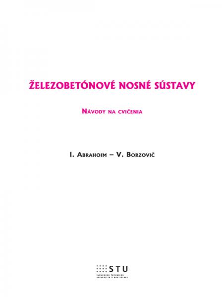 Železobetónové nosné sústavy