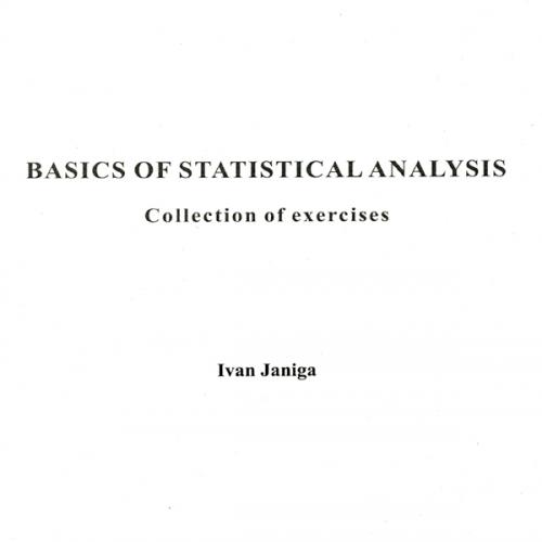 Basics of Statistical Analysis - Collection of excercises