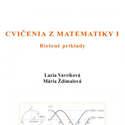 Cvičenia z matematiky I, Riešené príklady